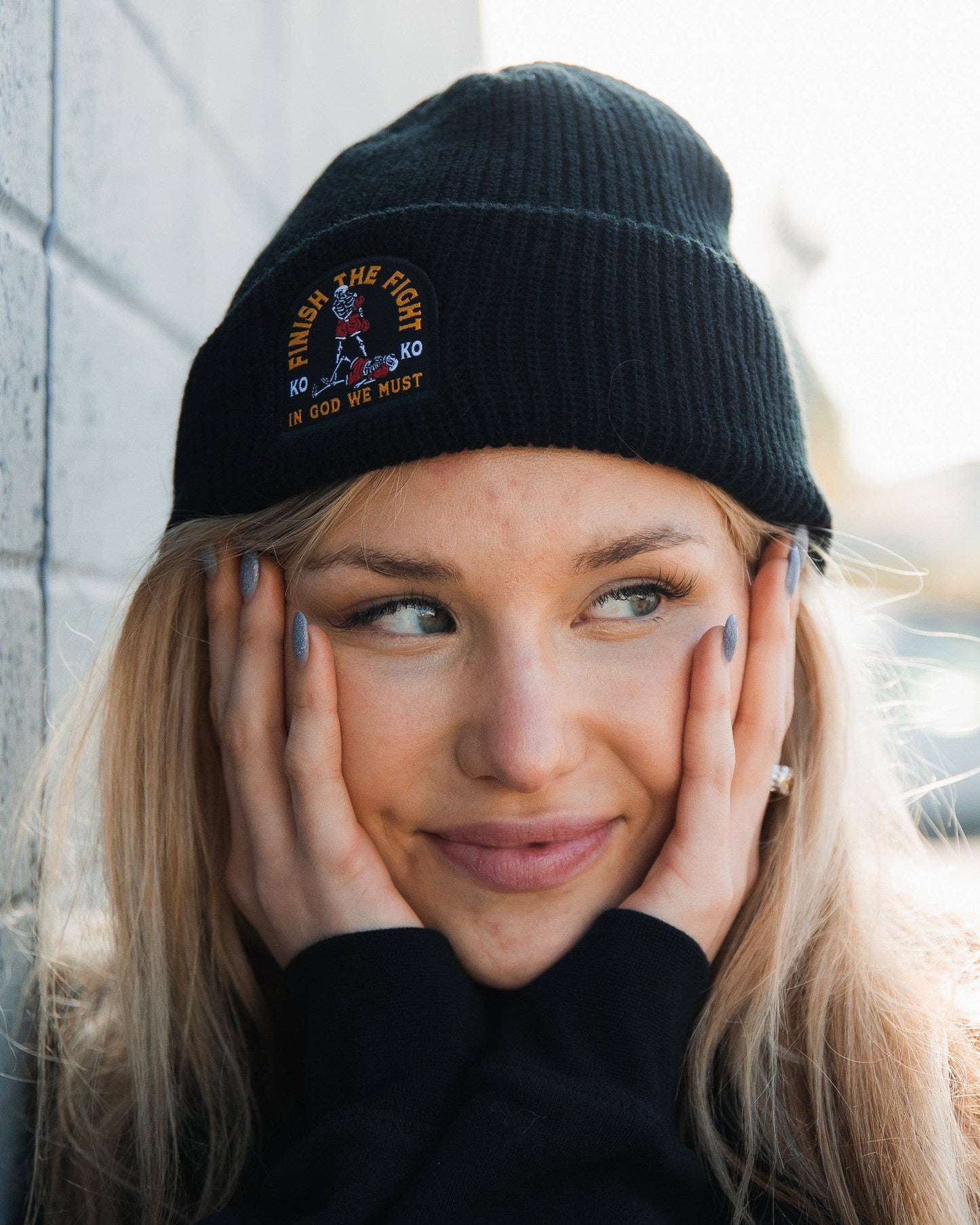 In God We Must - "Finish The Fight" Beanie