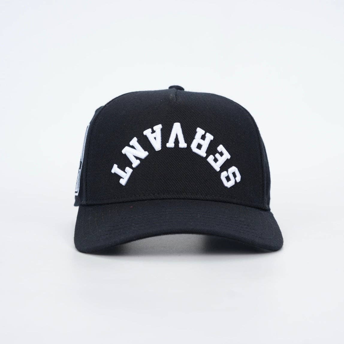 Malta Apparel LLC - ‘SERVANT’ Premium Wool Blend SnapBack - Black/White