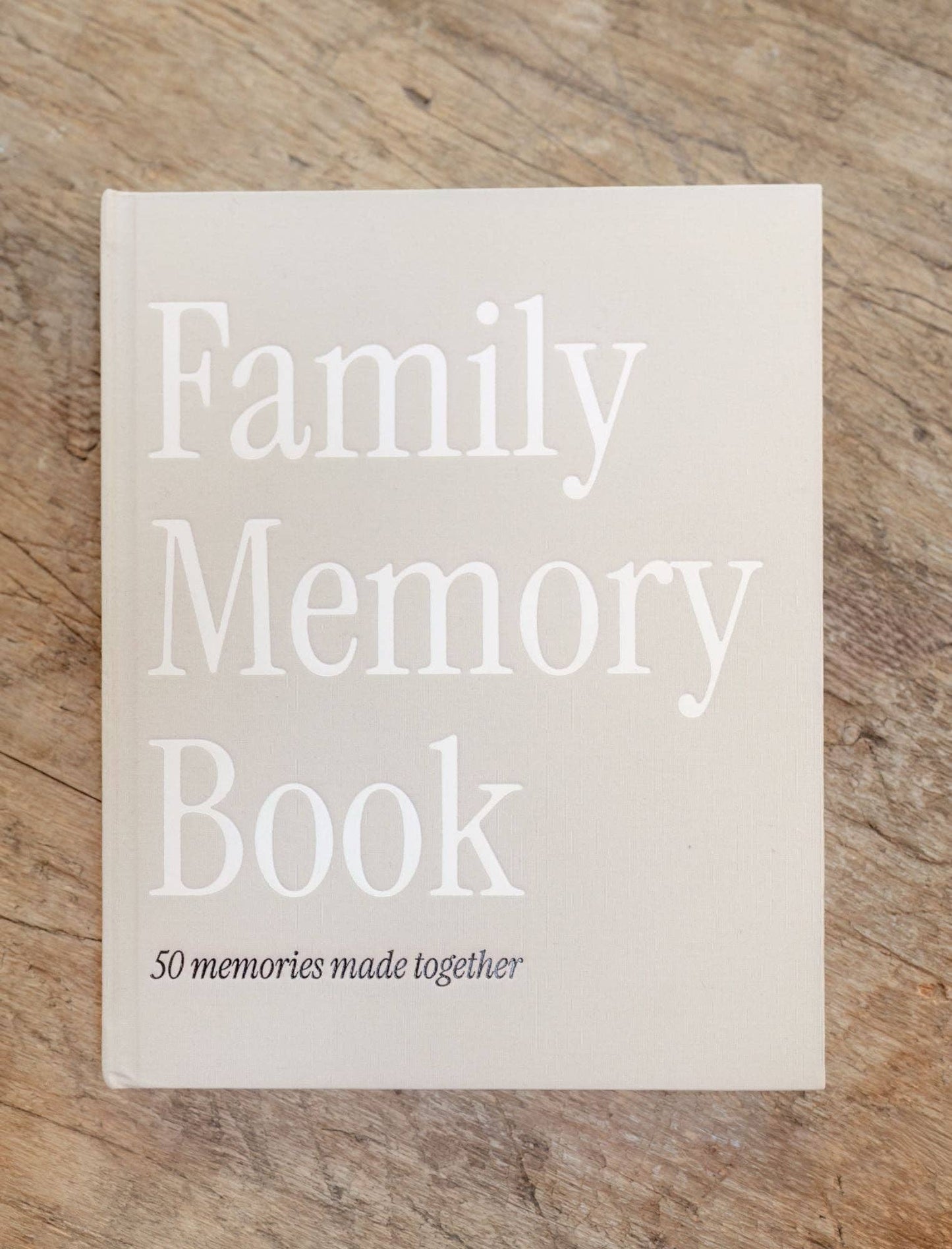 Jenessa Wait - Family Memory Book: 50 memories made together