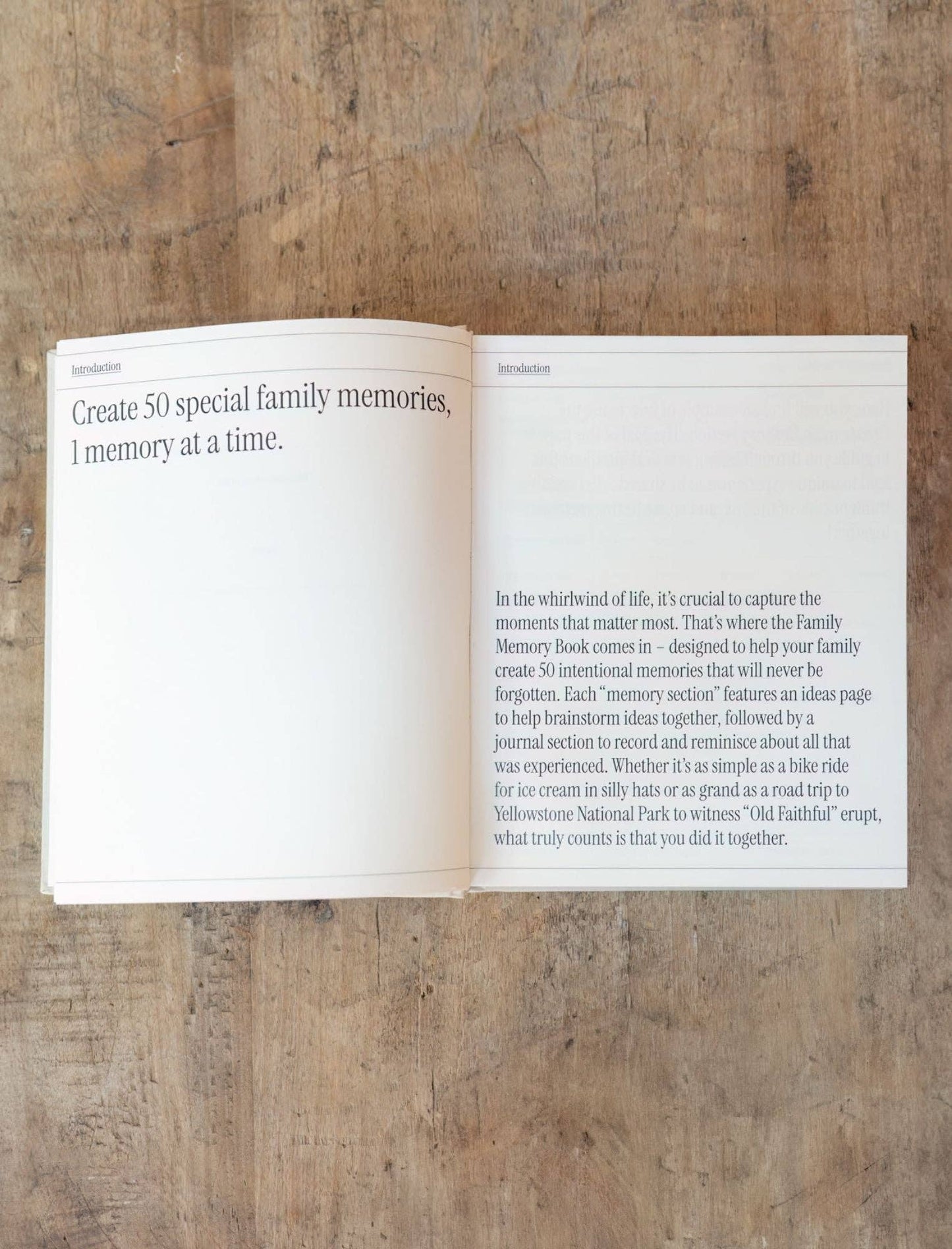 Jenessa Wait - Family Memory Book: 50 memories made together