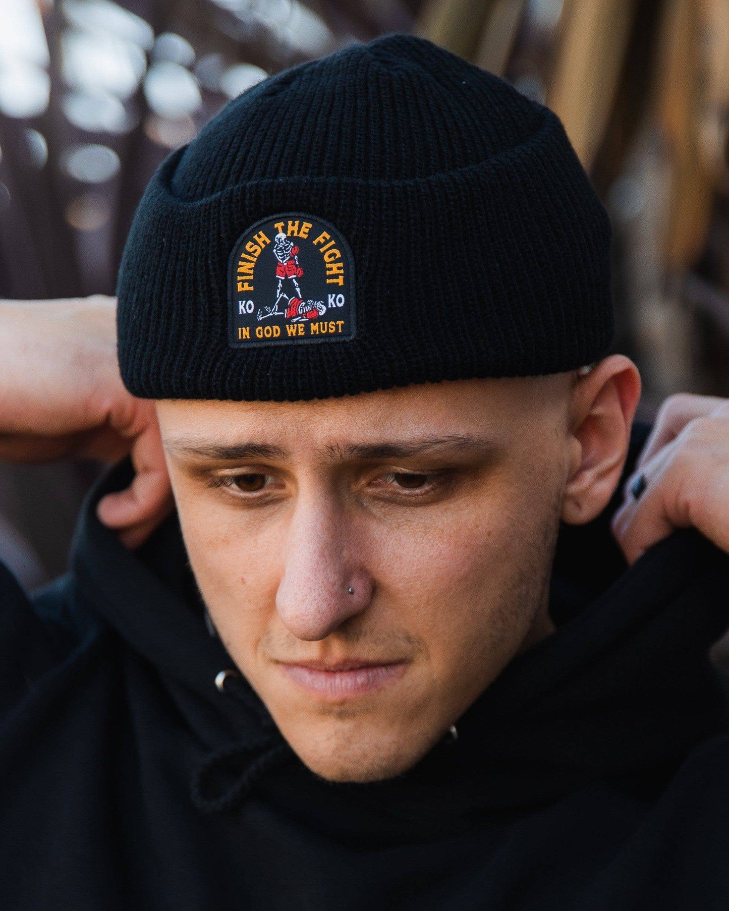 In God We Must - "Finish The Fight" Beanie