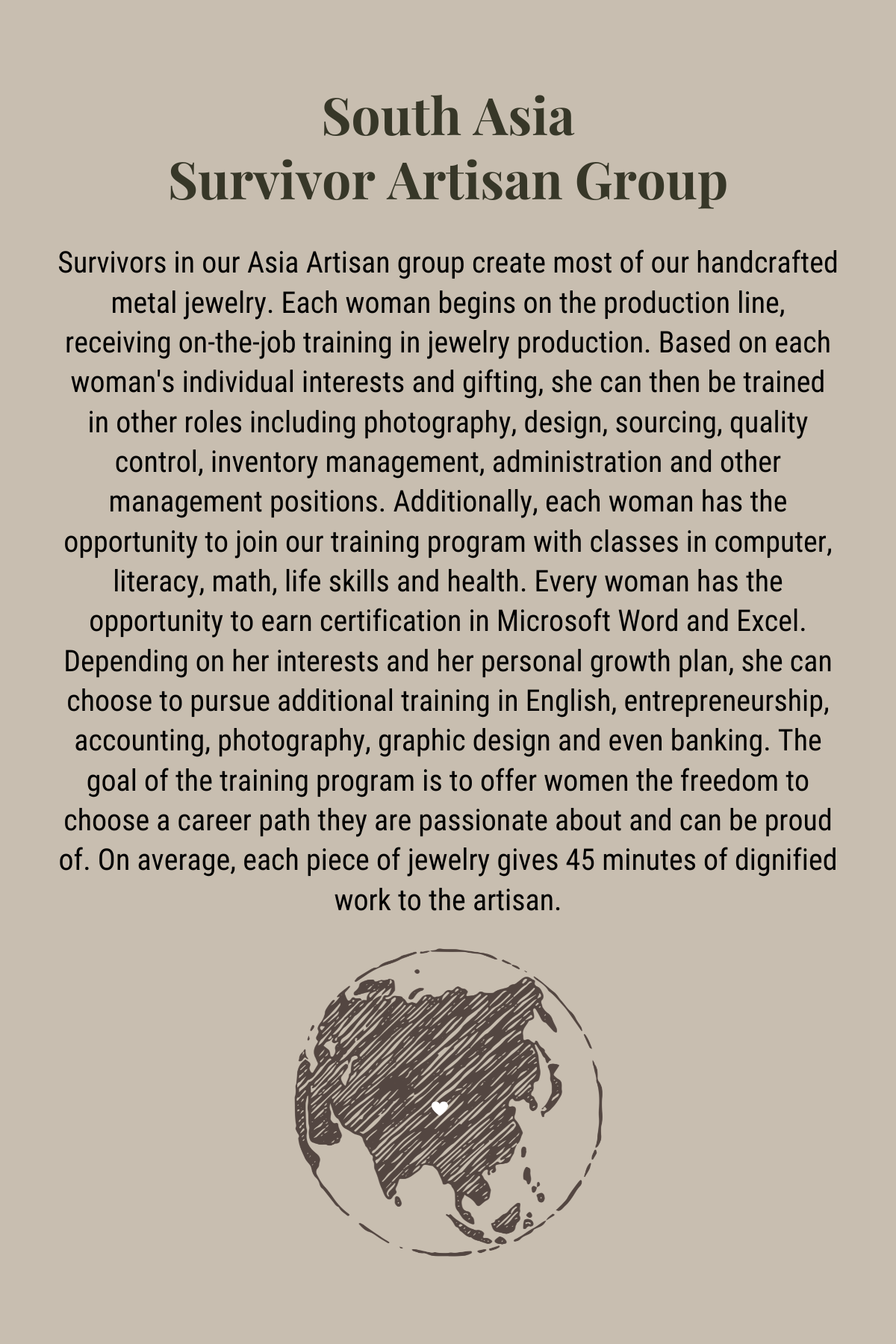 Crowned Free - Unity Necklace - Made by Survivors