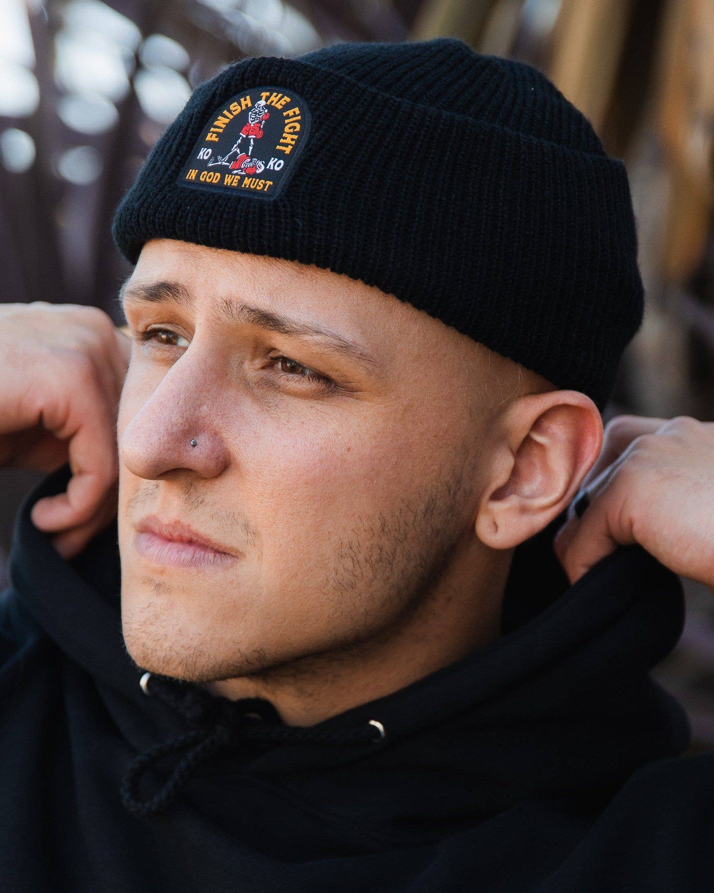 In God We Must - "Finish The Fight" Beanie
