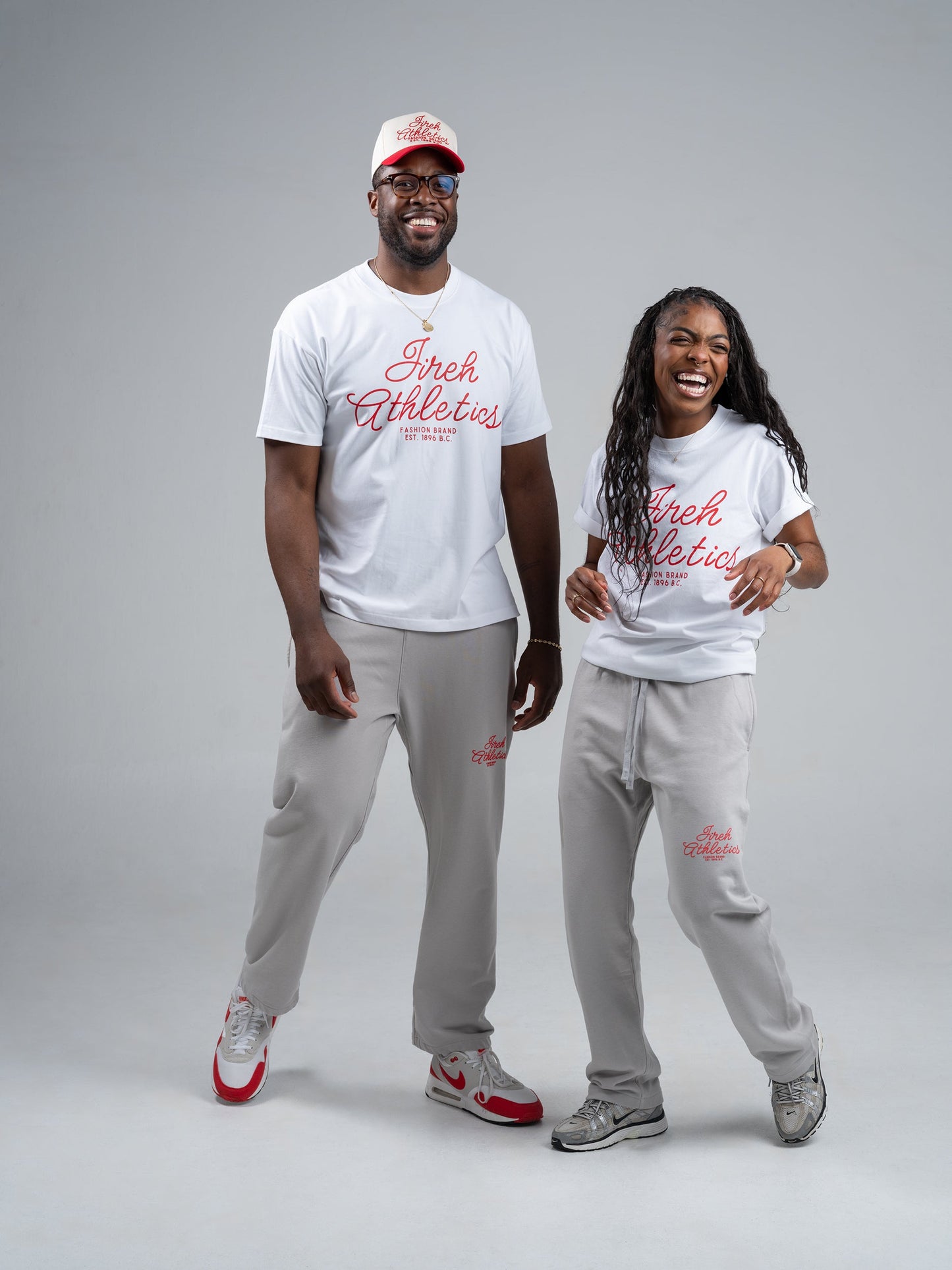 Jireh Athletics Logo T-Shirt (Red)