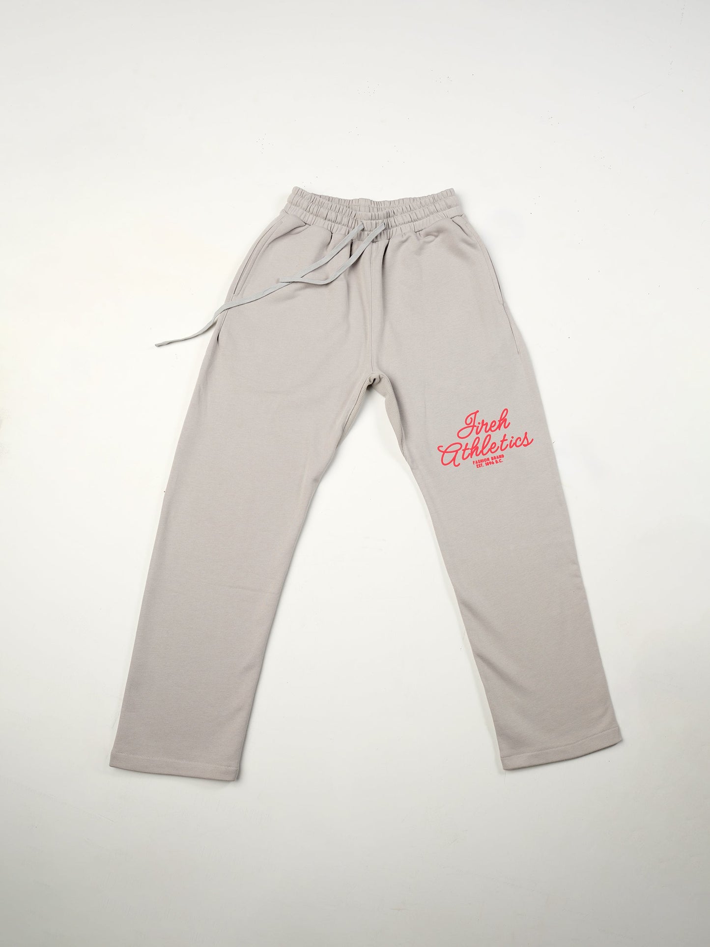 Staple Jireh Athletics Straight-Leg Pants (Grey) (Large Logo)