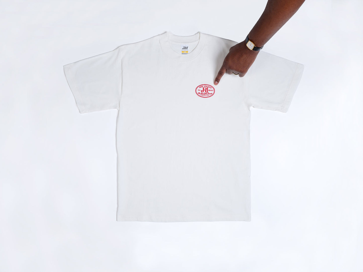 JRH Crest T-Shirt (White/Red)