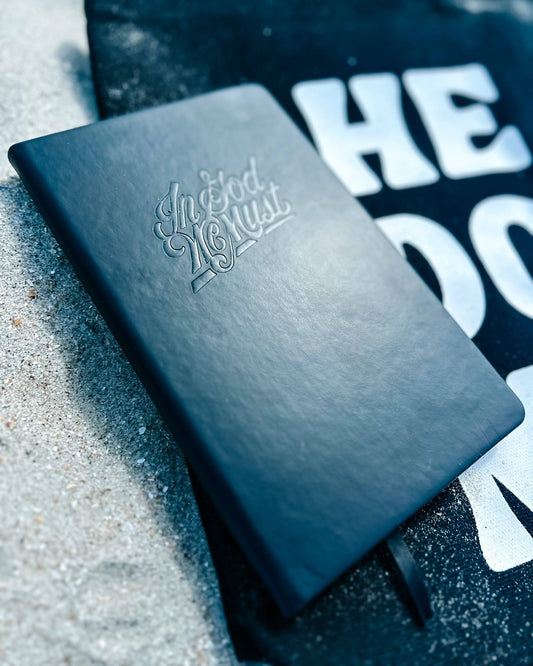 In God We Must - IGWM Notebook- Black