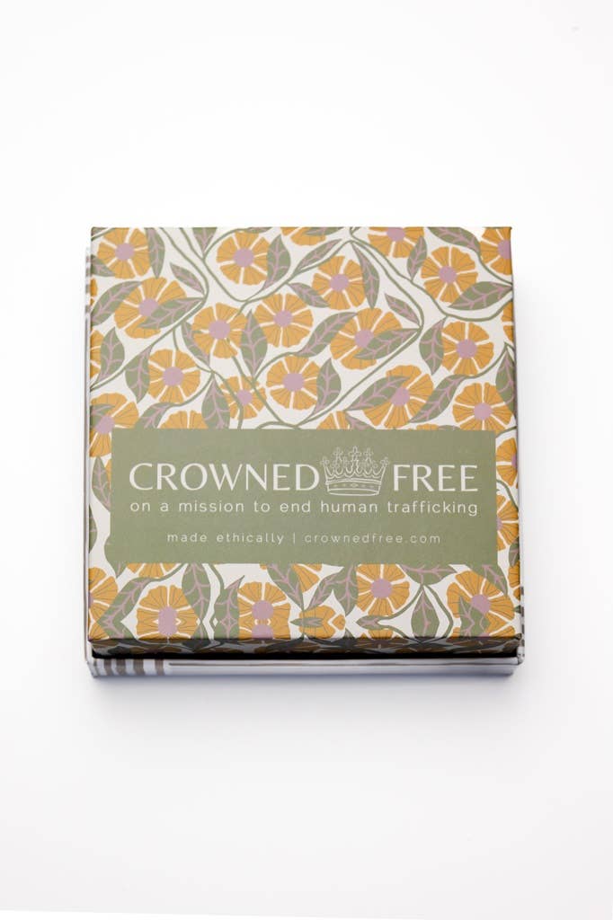 Crowned Free - Resurrection Earrings - Gold - Made by Survivors