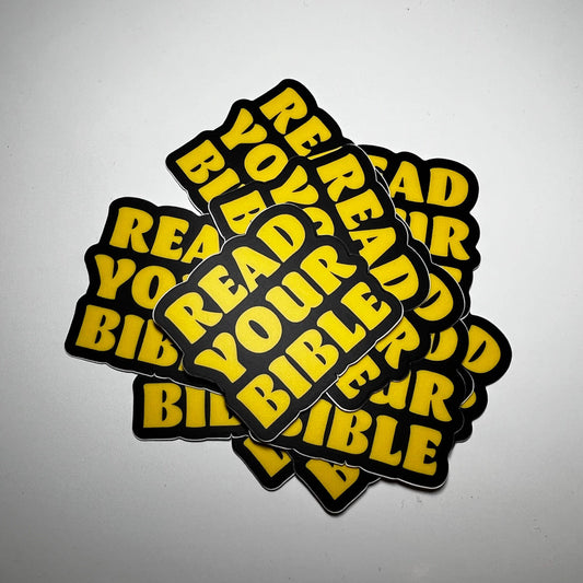 Malta Apparel LLC - Read Your Bible Stickers - Small