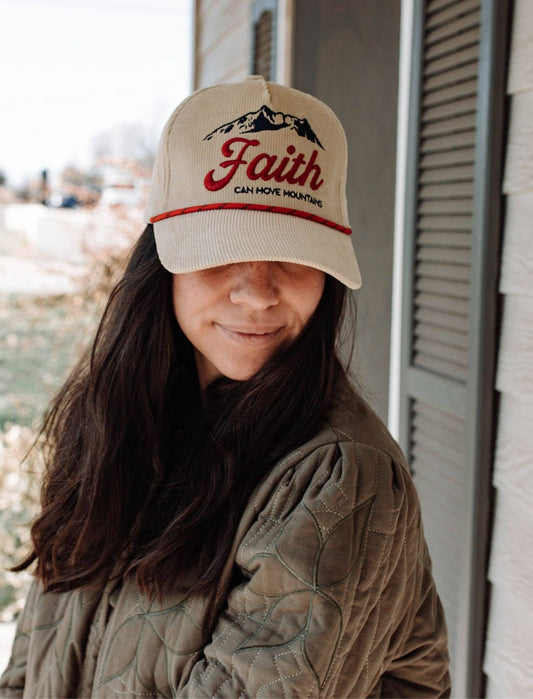 Jenessa Wait - Hat: Faith Can Move Mountians