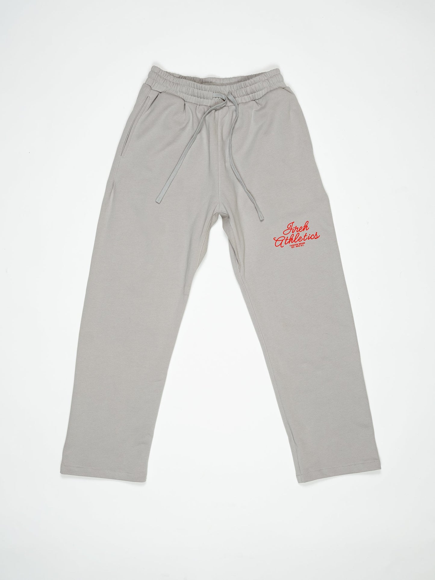 Staple Jireh Athletics Straight-Leg Pants (Grey)