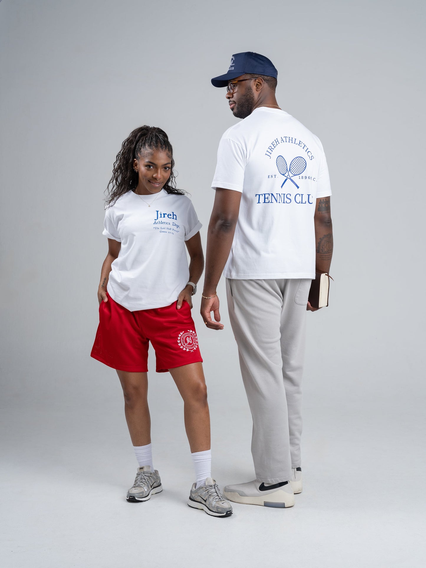 Jireh Athletics Tennis Club T-Shirt (Blue)
