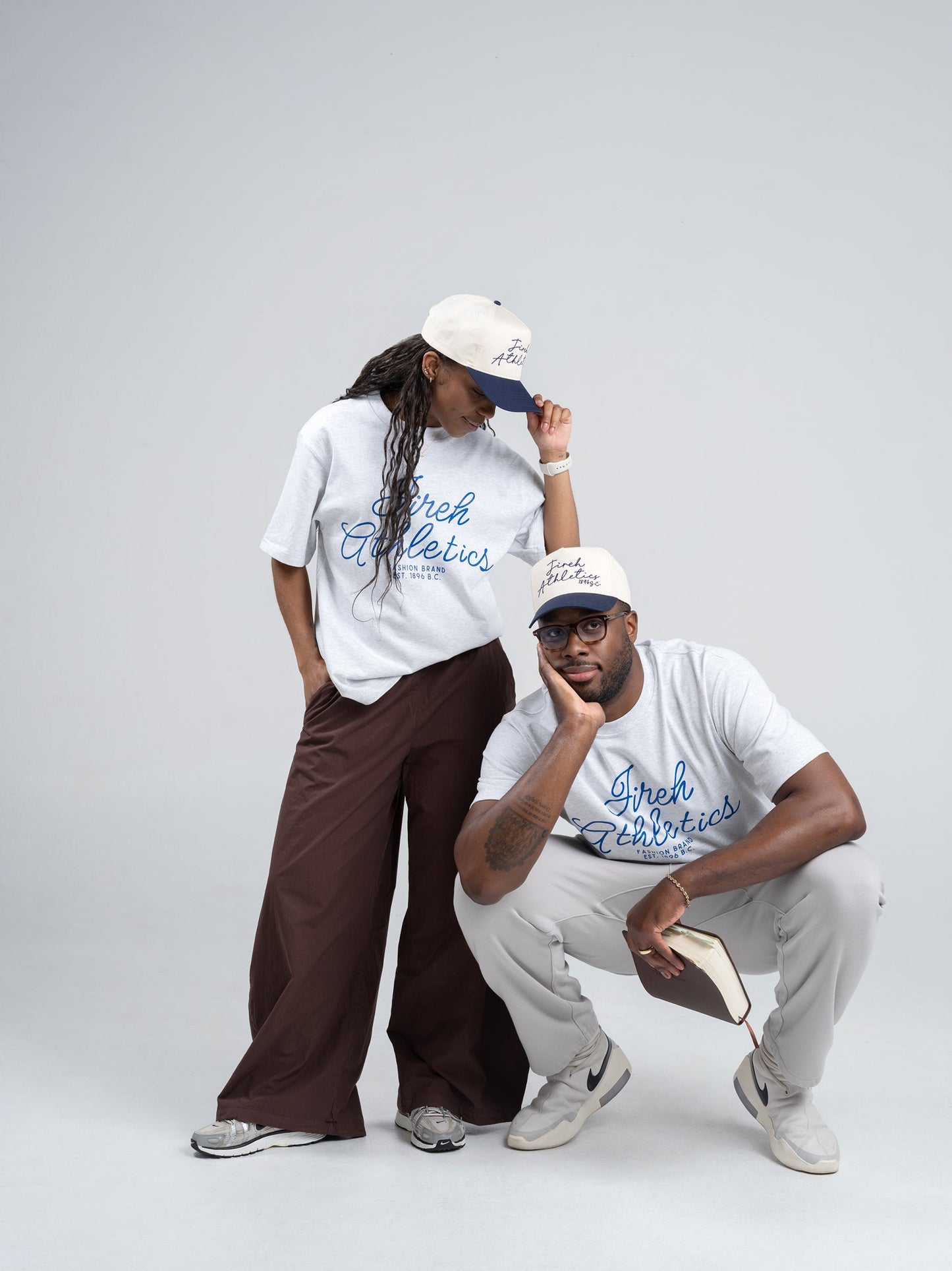 Jireh Athletics Logo T-Shirt (Blue)