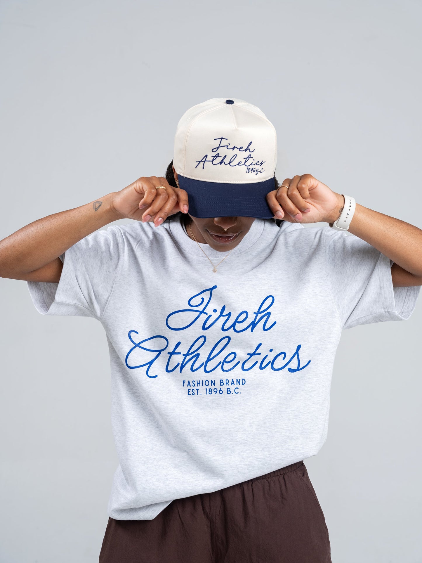 Jireh Athletics Logo T-Shirt (Blue)