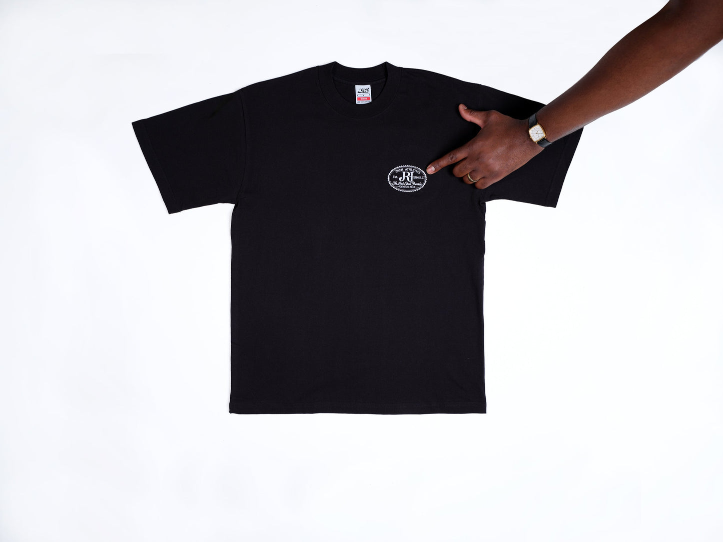 JRH Crest T-Shirt (Black/White)