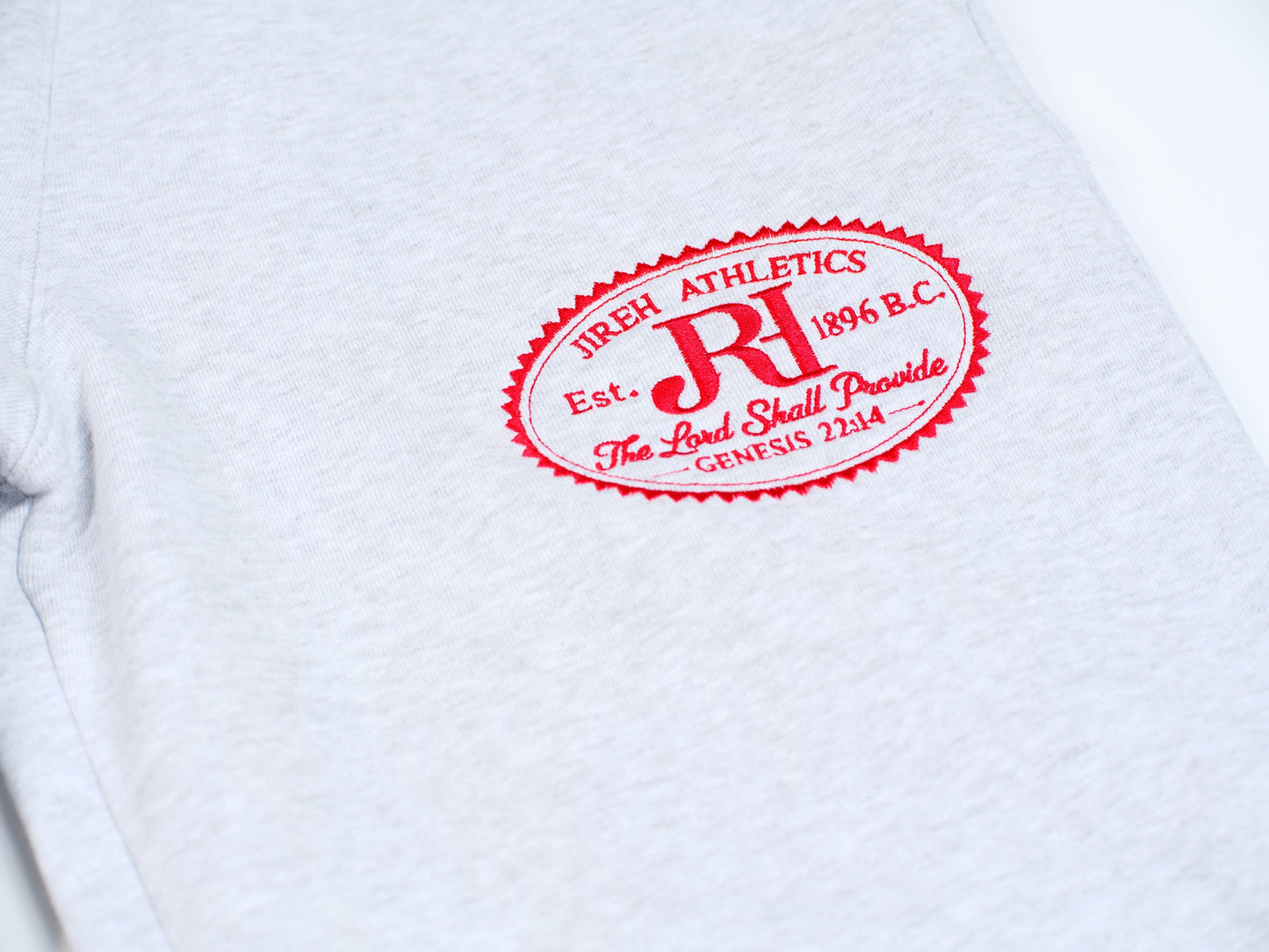 JRH Crest Sweatpants (Red Embroidery)